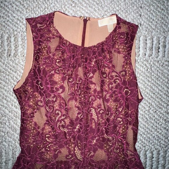 Michael Michael Kors Lace Scalloped Dress - Sz 2 - Picture 16 of 16